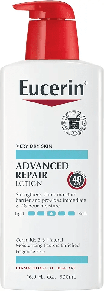 Eucerin Advanced Repair Body Lotion for Very Dry Skin: Hero Images