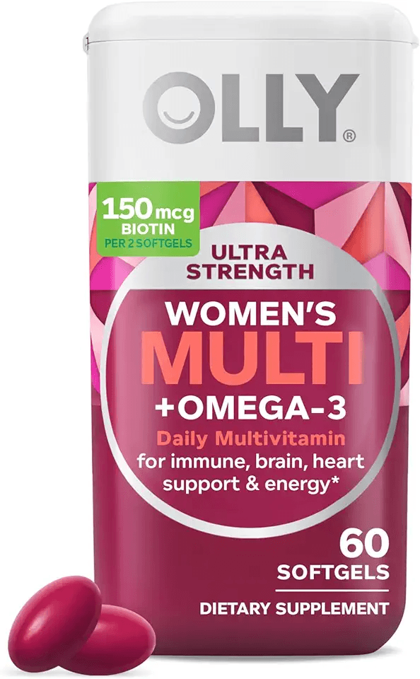 OLLY Ultra Women's Multi Softgels: Hero Images