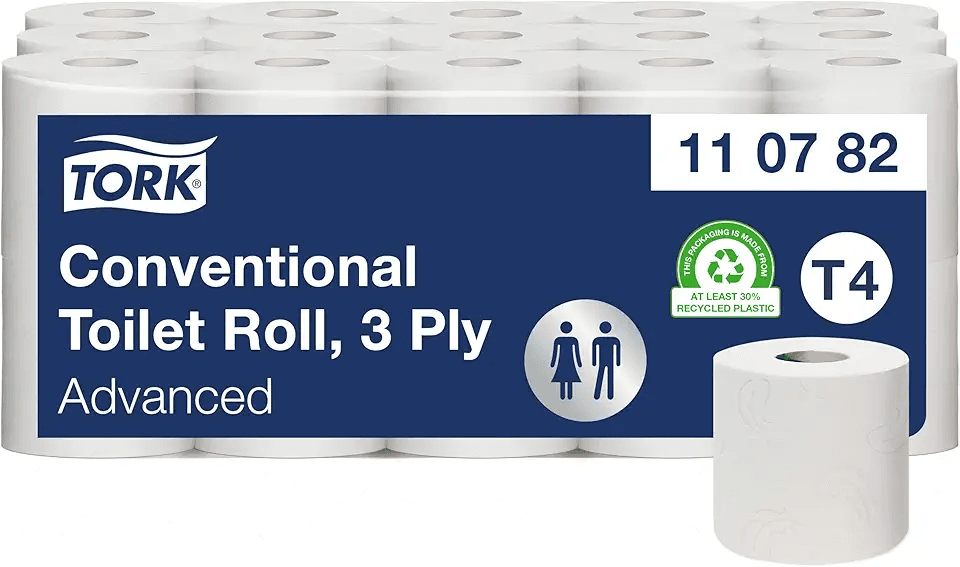 Tork 110782 extra soft toilet rolls T4 / 3-ply tissue rolls advanced quality /…: Hero Images