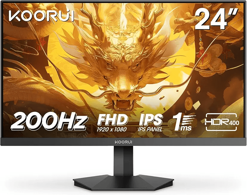 KOORUI G2411P 24 Inch Gaming Monitor: Hero Images