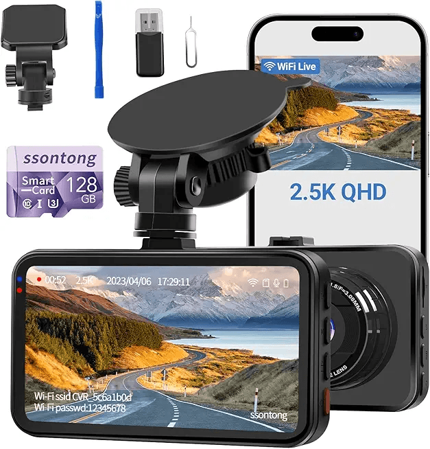 Dash Cam WiFi: Hero Images