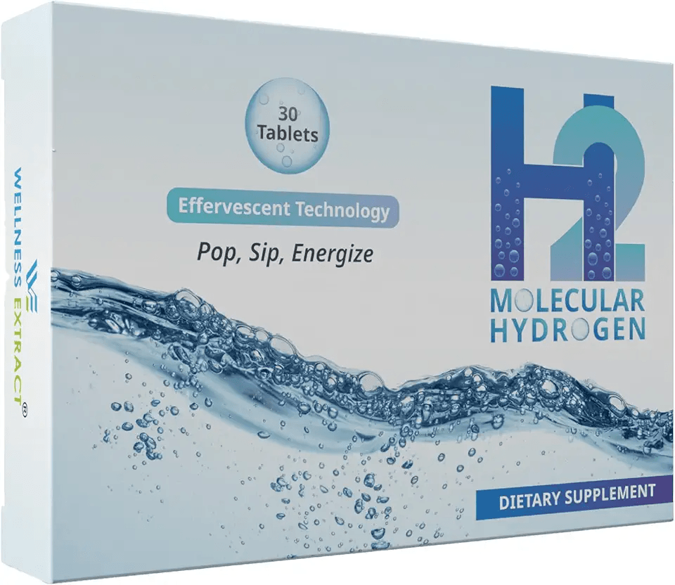 Wellness Extract H2 Molecular Hydrogen Water Tablets with effervescent Technology for…: Hero Images