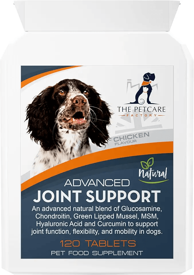 The Petcare Factory Advanced Joint Support Supplement for Dogs: Hero Images