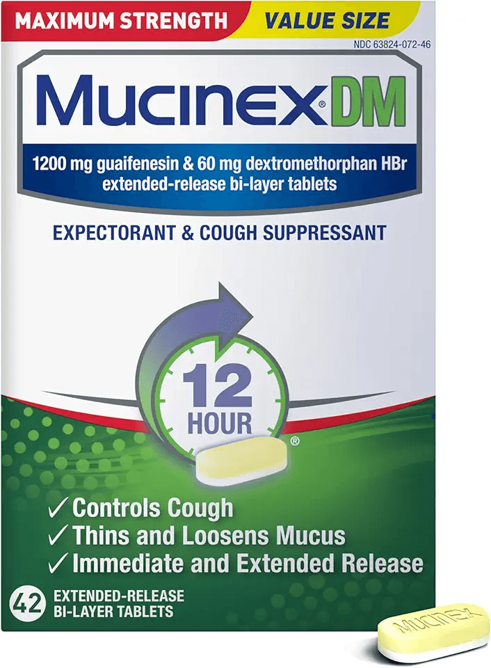 Cough Suppressant and Expectorant: Hero Images