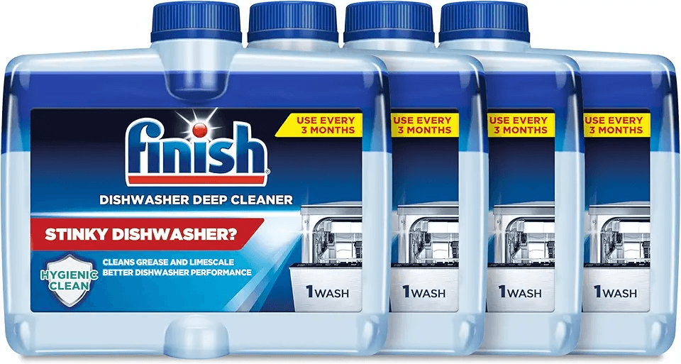 Finish Dishwasher Cleaner Liquid: Hero Images