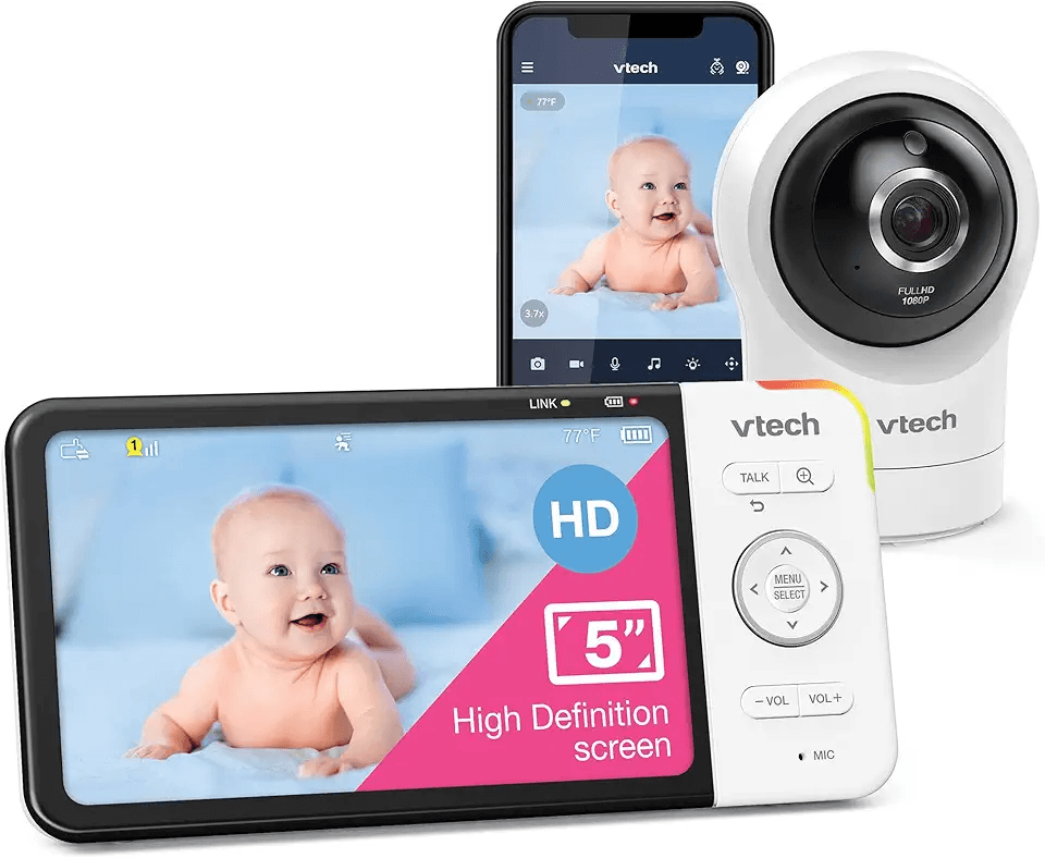 VTech RM5764HD 1080p Smart WiFi Remote Access Baby Monitor: Hero Images