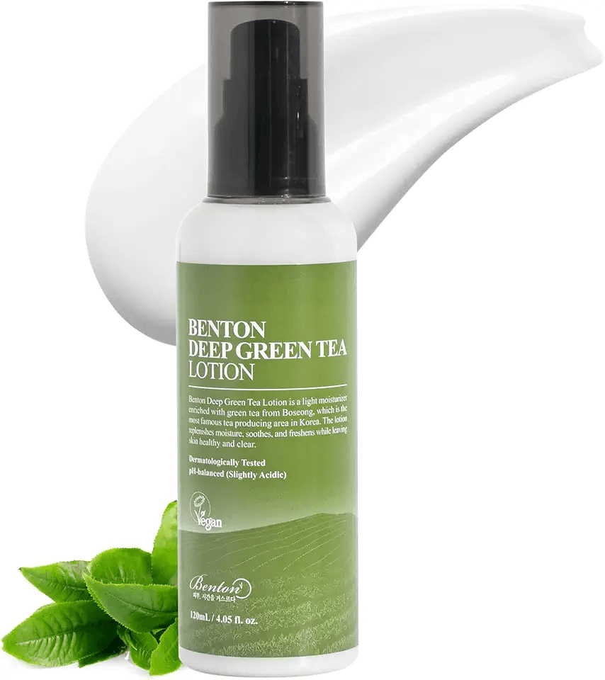 Benton Deep Green Tea Face Moisturizer 4.05 fl.oz: Hero Images