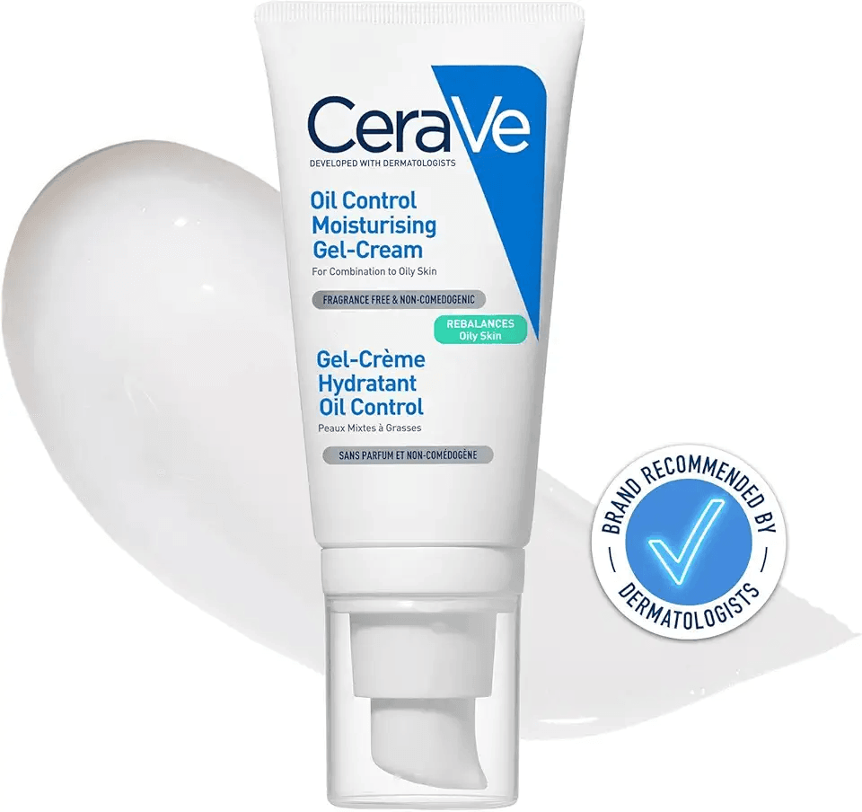 CeraVe Oil Control Gel-Cream Moisturiser With Oil Absorbing Technology & Ceramides For…: Hero Images