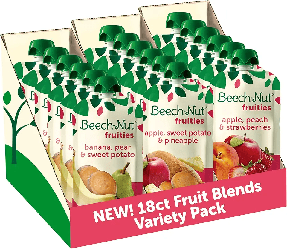Beech-Nut Baby Food Pouches Variety Pack: Hero Images