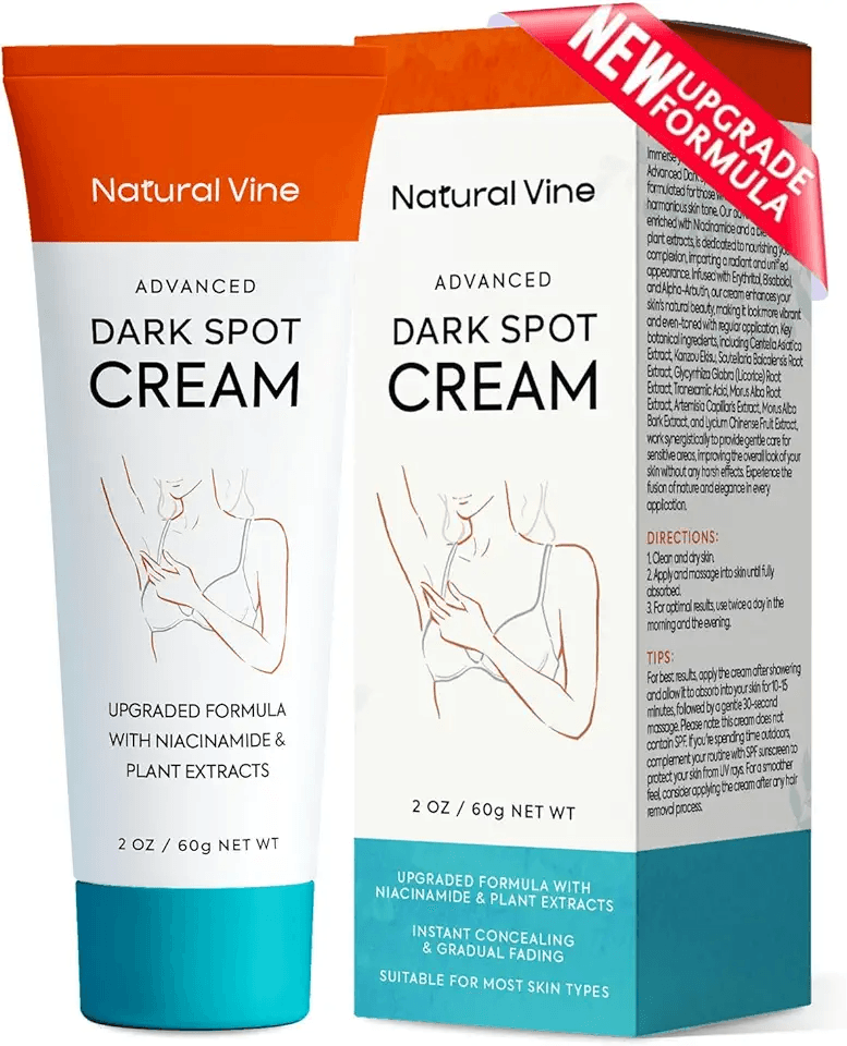 Natural Vine Dark Spot Corrector: Dark Spot Remover for Face Body in 4-8 Weeks: Hero Images