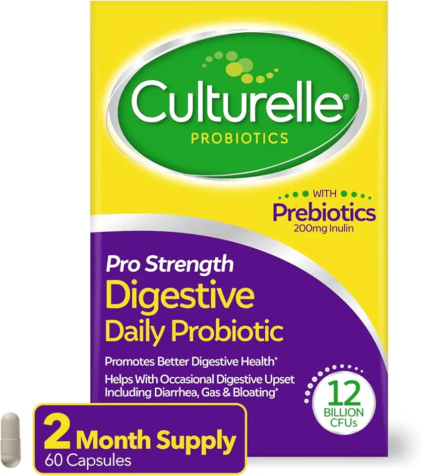 Culturelle Pro Strength Daily Probiotics For Digestive Health (2 Month Supply) with…: Hero Images