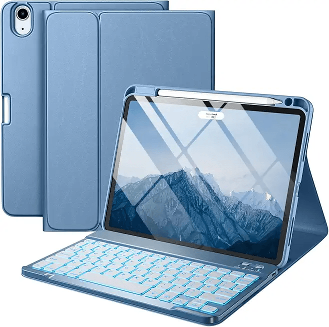 Vobafe Case with Keyboard for iPad Air 11 inch 2025 2024 M3 M2/iPad Air 5 4 2022 2020…: Hero Images