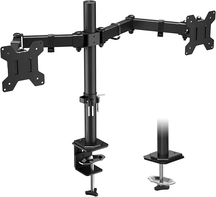 BONTEC Dual Monitor Stand for 13-27 inch LCD LED Screen: Hero Images