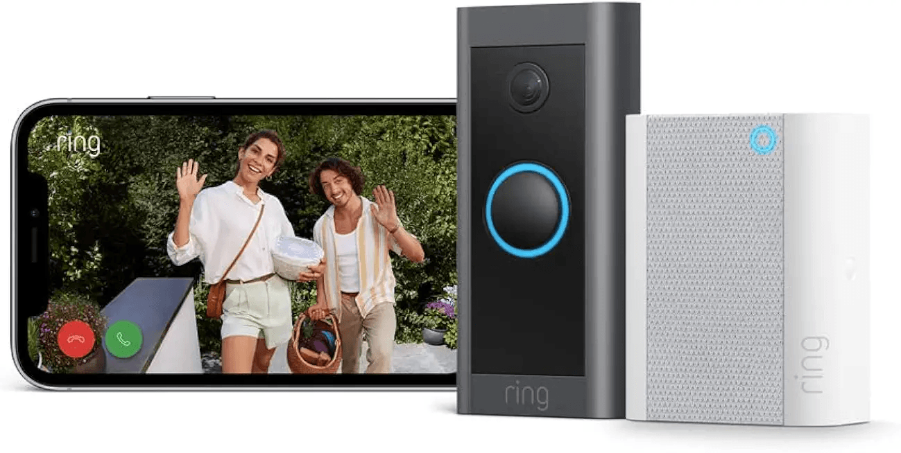 Ring Video Doorbell Wired + Chime: Hero Images