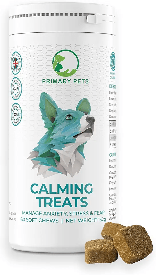 Primary Pets Premium Pet Supplies Calming Treats for Dogs: Hero Images