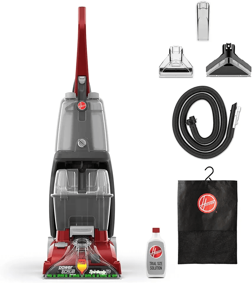 Hoover PowerScrub Deluxe Carpet Cleaner Machine for Carpet and Upholstery: Hero Images