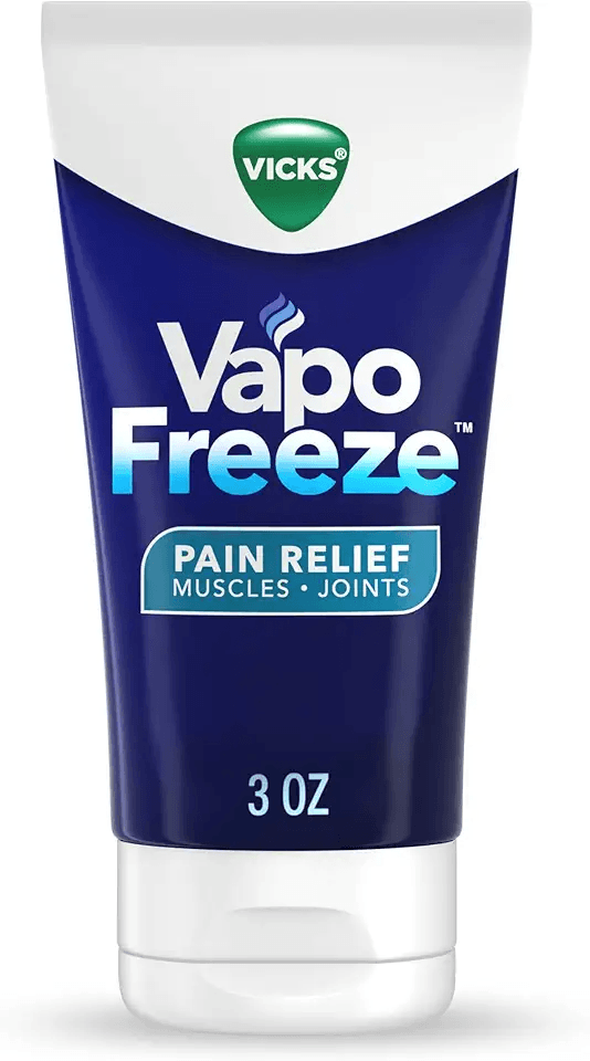 Vicks VapoFreeze Menthol Pain Relieving Cream 3oz: Hero Images