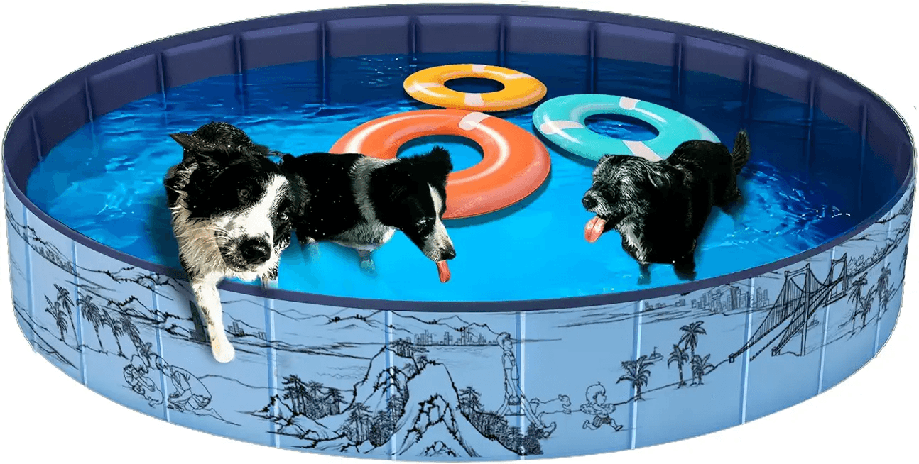 JEASONG 180cm Foldable Pet Pool: Hero Images