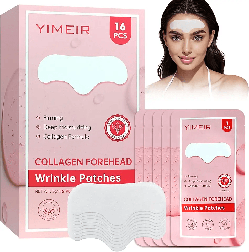 16Pcs Forehead Wrinkle Patches: Hero Images