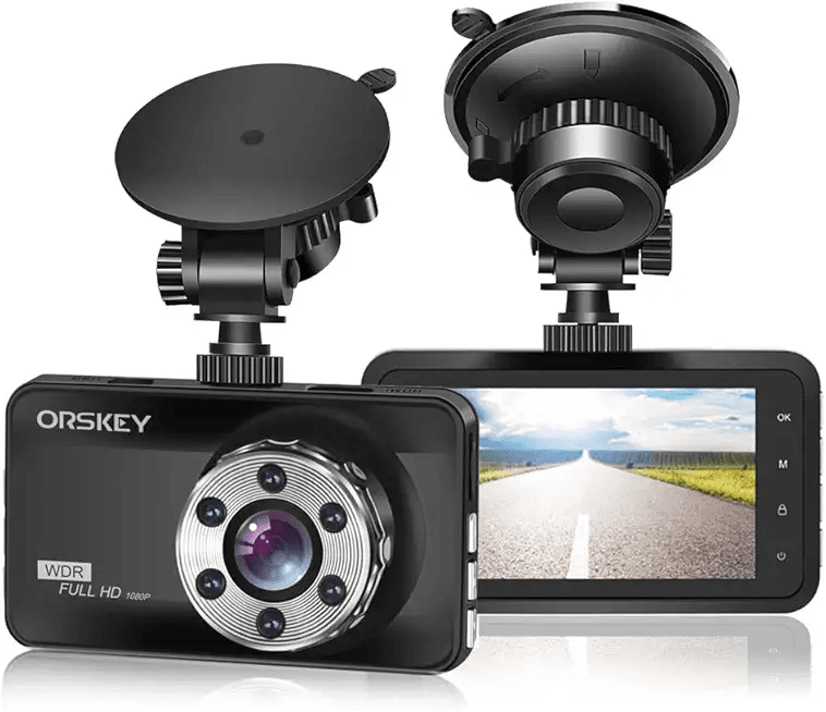 ORSKEY Dash Cam 1080P Full HD Car Camera DVR Dashboard Camera Video Recorder In Car…: Hero Images