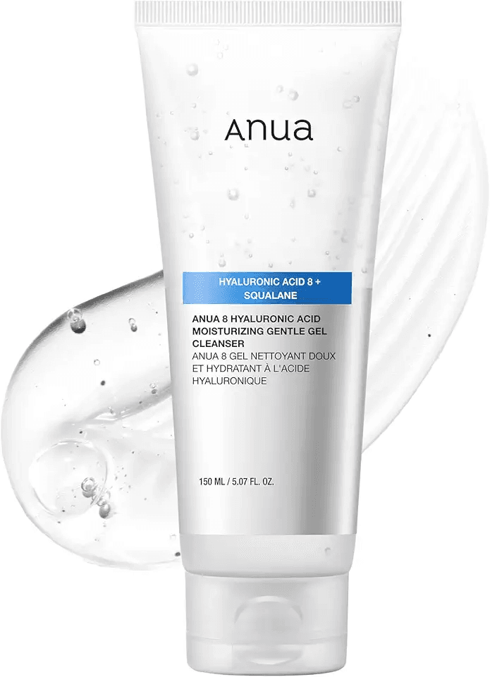 ANUA Moisturizing Gentle Gel Cleanser: Hero Images