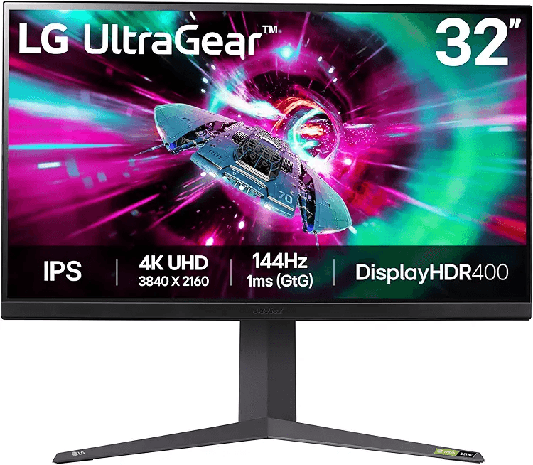 LG UltraGear 4K Gaming Monitor 32GR93U: Hero Images