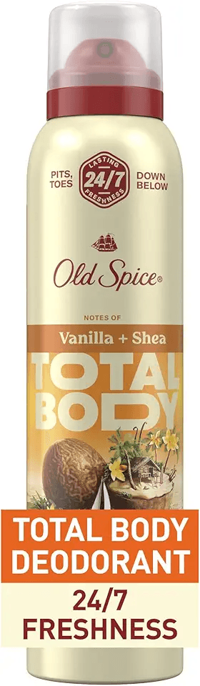Old Spice Whole Body Deodorant Spray for Men: Hero Images