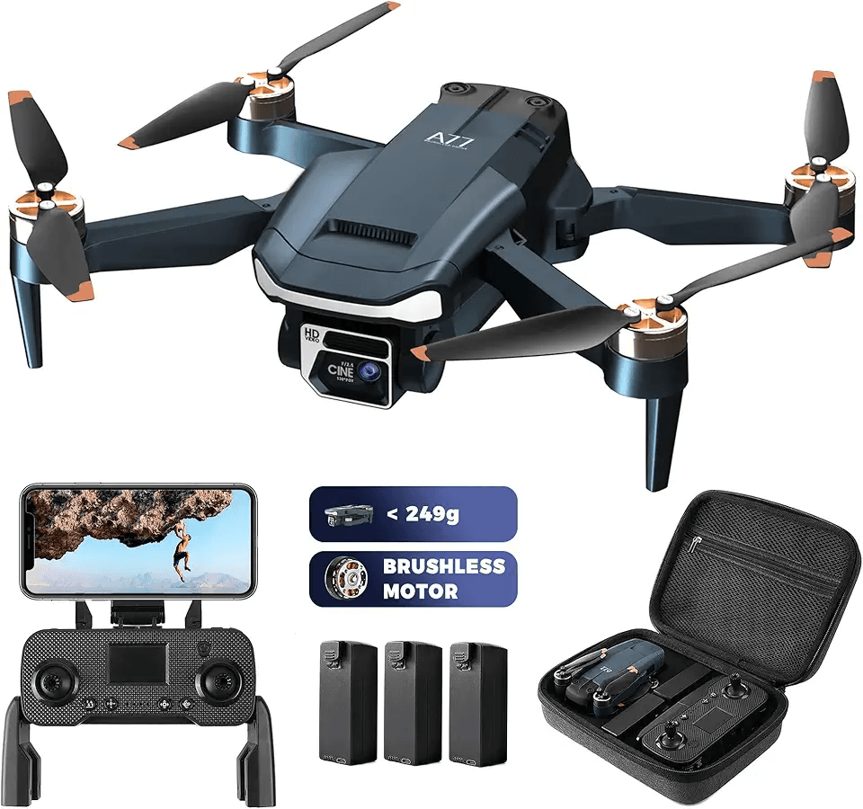 Enduring Brushless Motor Drone with 84 Mins Super Long Flight Time: Hero Images