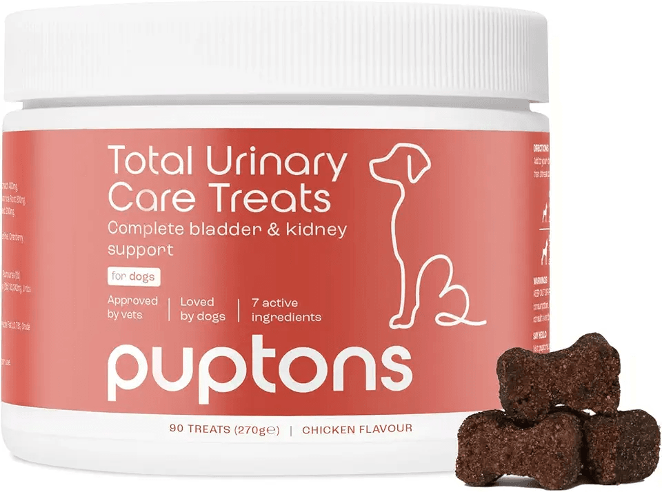 puptons Total Urinary Care Treats: Hero Images