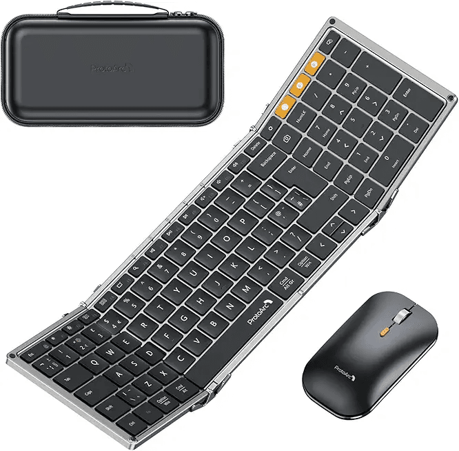 ProtoArc Foldable Keyboard and Mouse: Hero Images
