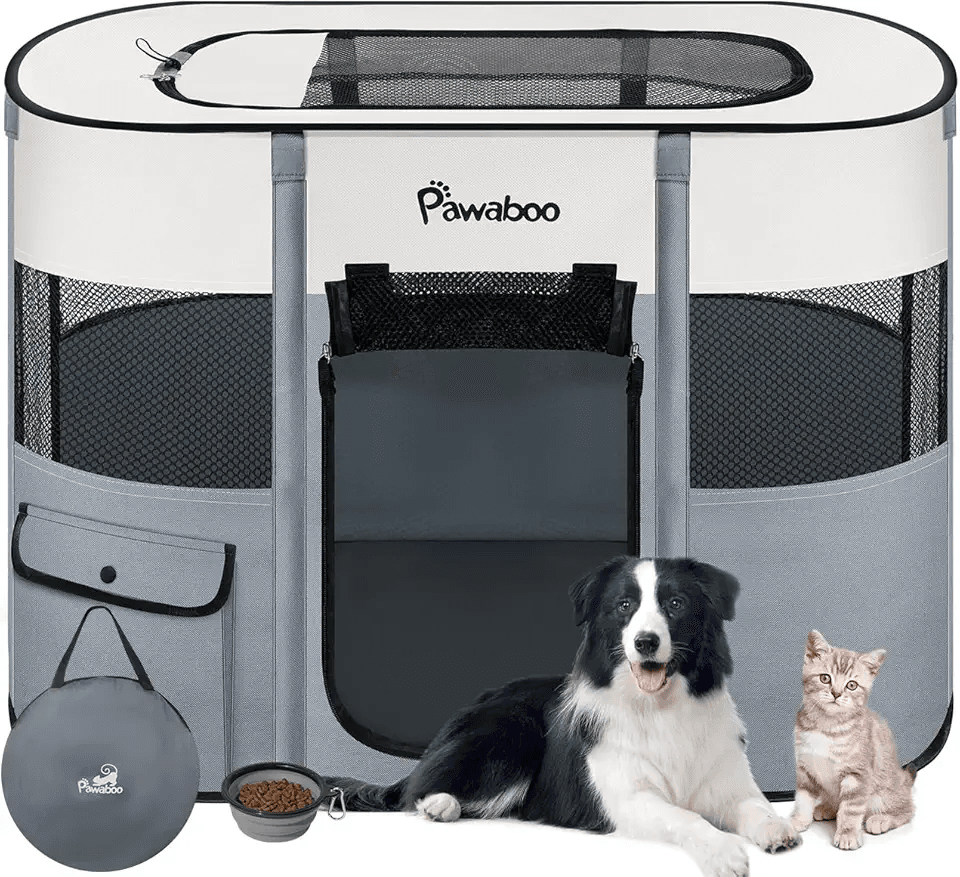 Foldable Pet Playpen: Hero Images