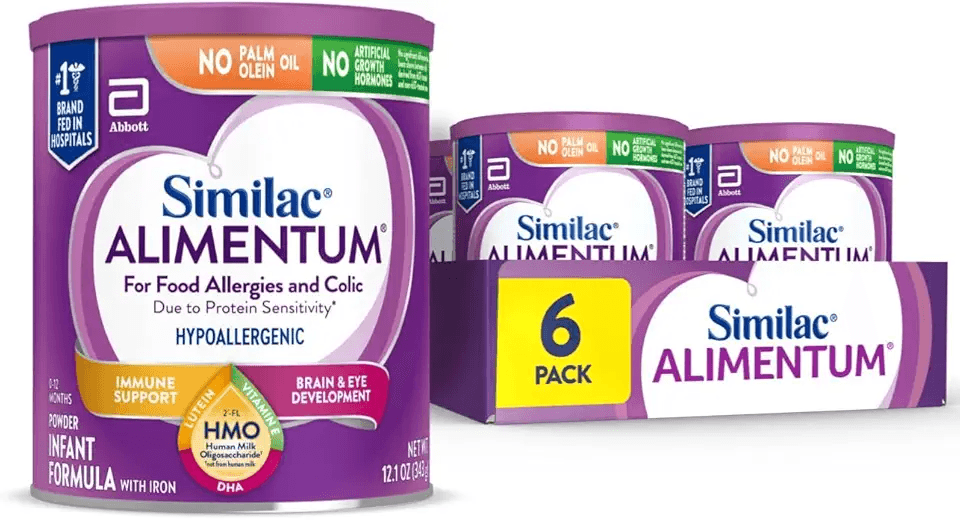 Similac Alimentum With 2'-FL HMO Hypoallergenic Infant Formula: Hero Images