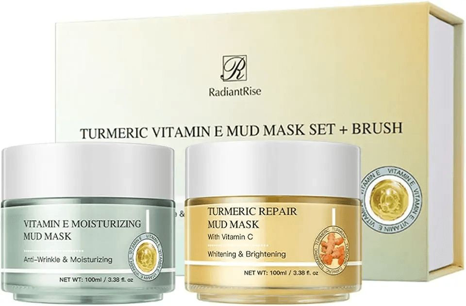 O'KADY Clay Facial Mask Set: Hero Images