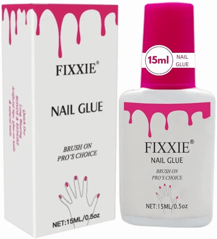 Extra Strong Nail Glue (15 Gram X 1 Bottle) With Brush For Acrylic Tips Extra Strong…: Hero Images