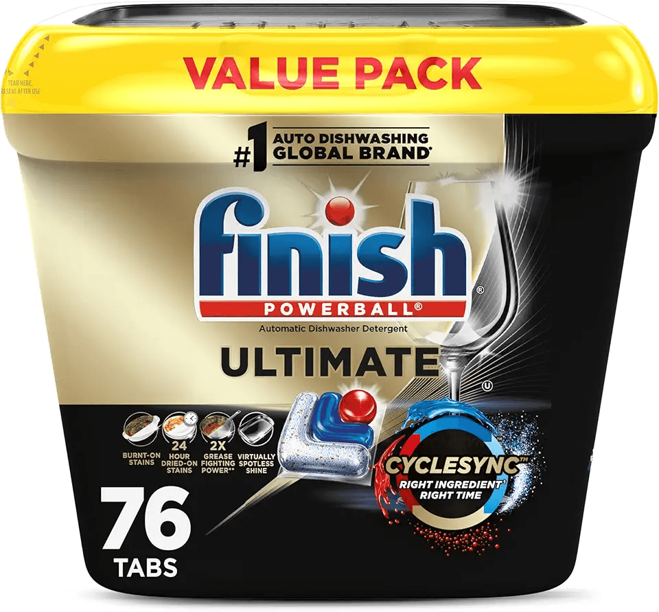 Finish Ultimate Dishwasher Pods: Hero Images