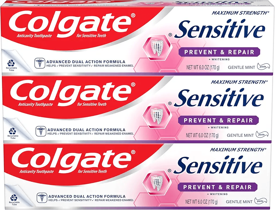 Colgate Sensitive Toothpaste with Whitening: Hero Images