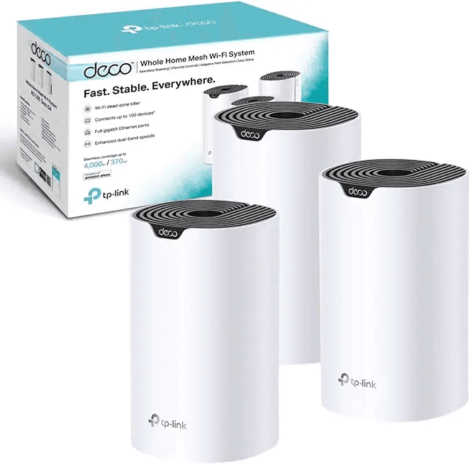 TP-Link Deco S4(3-pack) AC1200Mbps Whole-Home Mesh WiFi System: Hero Images
