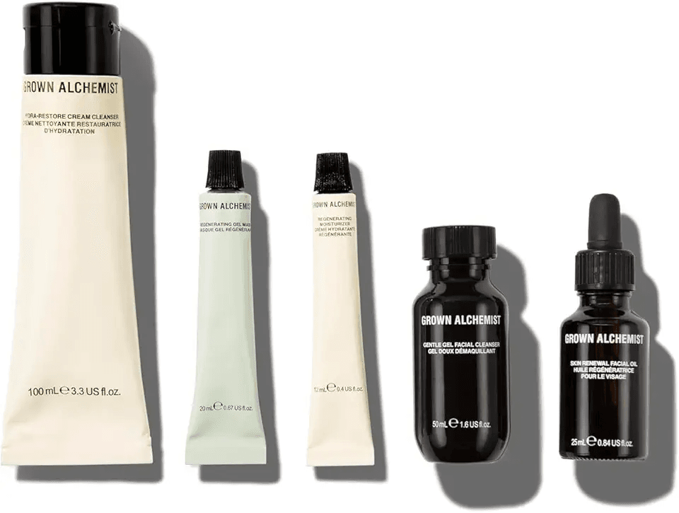 Grown Alchemist Regenerating Night Routine Face Kit: Hero Images
