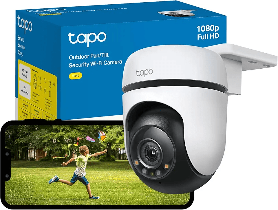 Tapo TC40 Pan/Tilt Smart Security Outdoor Camera: Hero Images