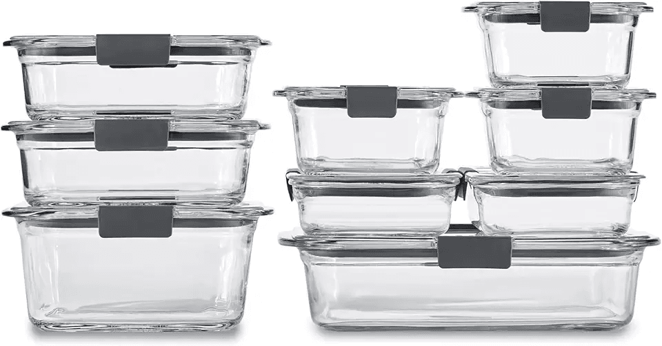 Rubbermaid Brilliance Glass Food Storage Containers: Hero Images