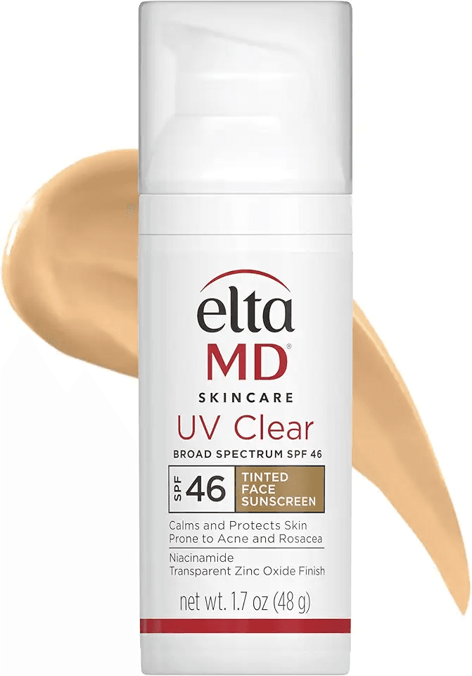 EltaMD UV Clear Tinted Face Sunscreen: Hero Images