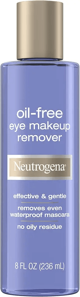 Neutrogena Gentle Oil-Free Eye Makeup Remover & Cleanser for Sensitive Eyes: Hero Images