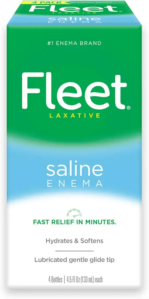Fleet Laxative Saline Enema for Adult Constipation: Hero Images