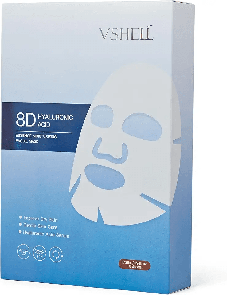 Hyaluronic Acid Face Sheet Mask: Hero Images