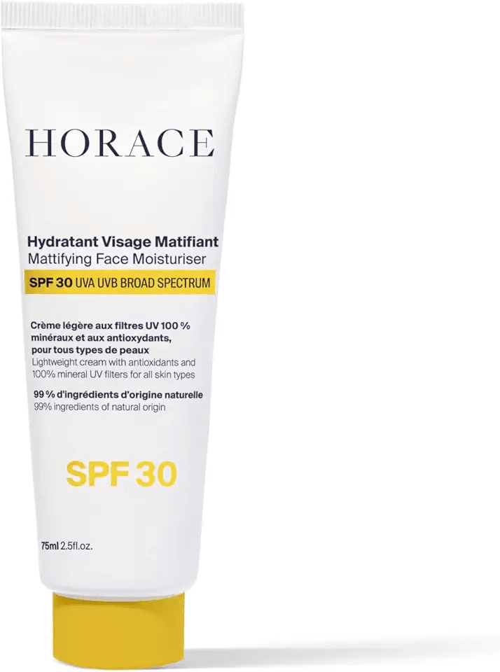 HORACE Mattifying Face Moisturiser SPF30 for Men: Hero Images
