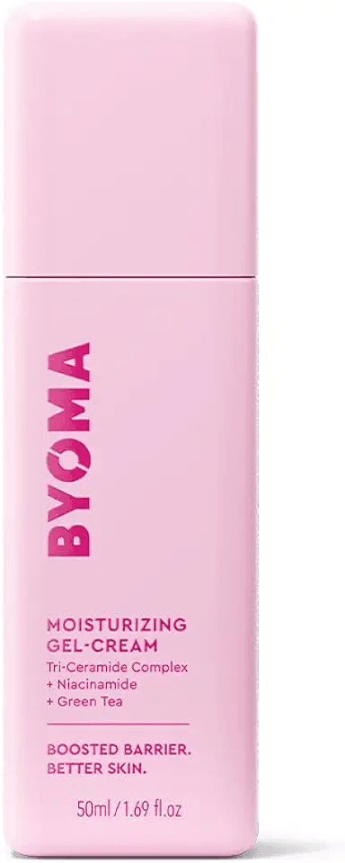 BYOMA Moisturising Gel Cream (50ml) Lightweight Oil Free Daily Moisturiser with Barrier…: Hero Images