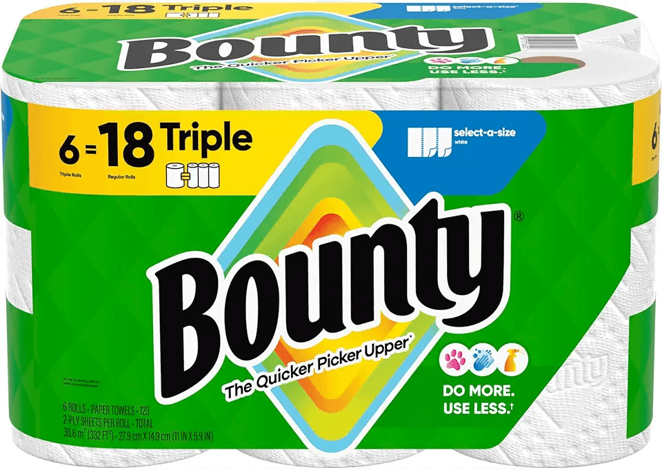 Bounty Paper Towels Select-A-Size: Hero Images