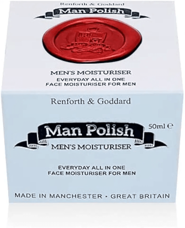 Man Polish Men's Moisturiser: Hero Images