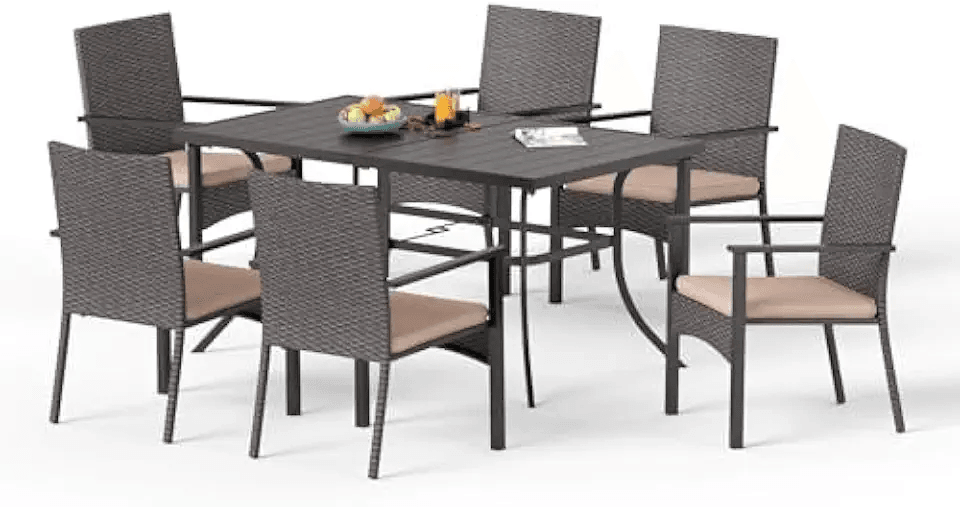 MFSTUDIO Patio Dining Set: Hero Images