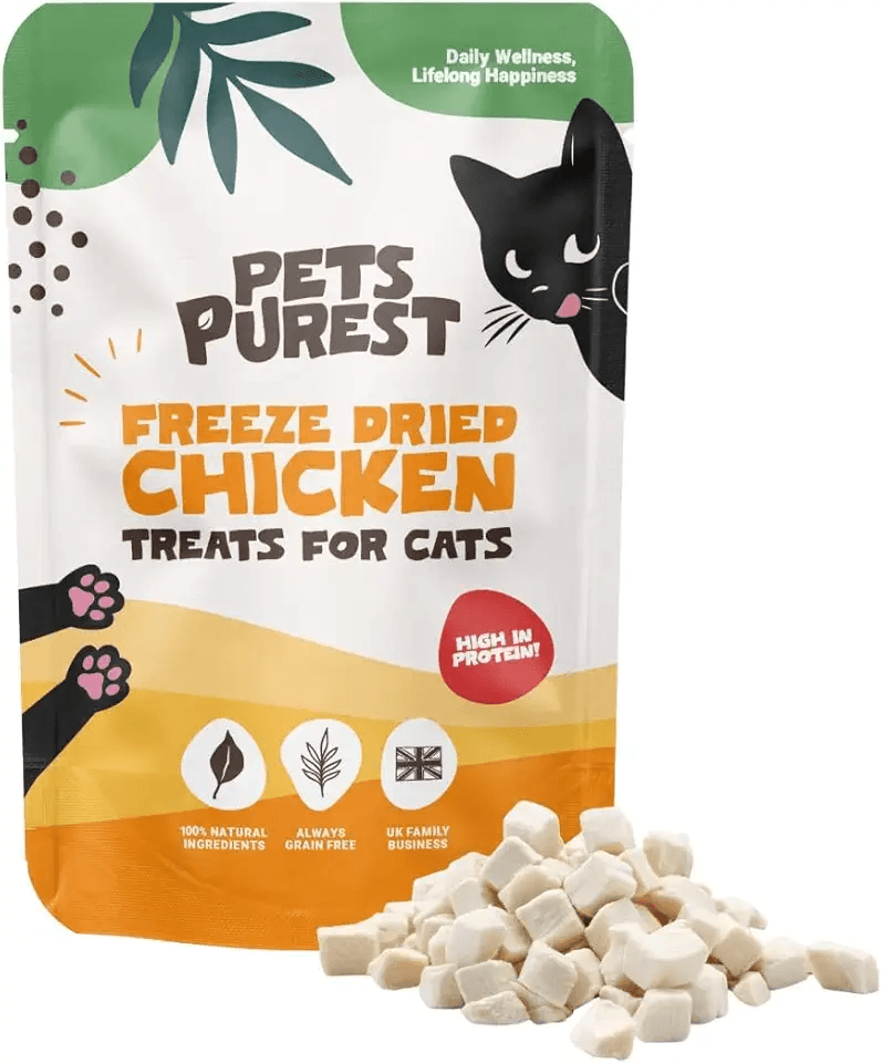 Pets Purest Cat Treats: Hero Images